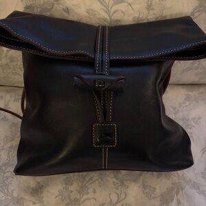 Vintage Dooney & Bourke Teton Crossbody Bag (1990s–Y2K)